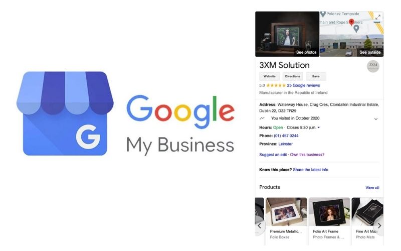 Set up your profile on Google My Business